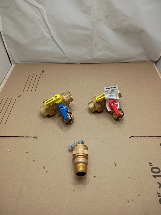 Webstone 3/4 in. EXP Ultra-Compact Tankless Water Heater Service Valve 42443 OB