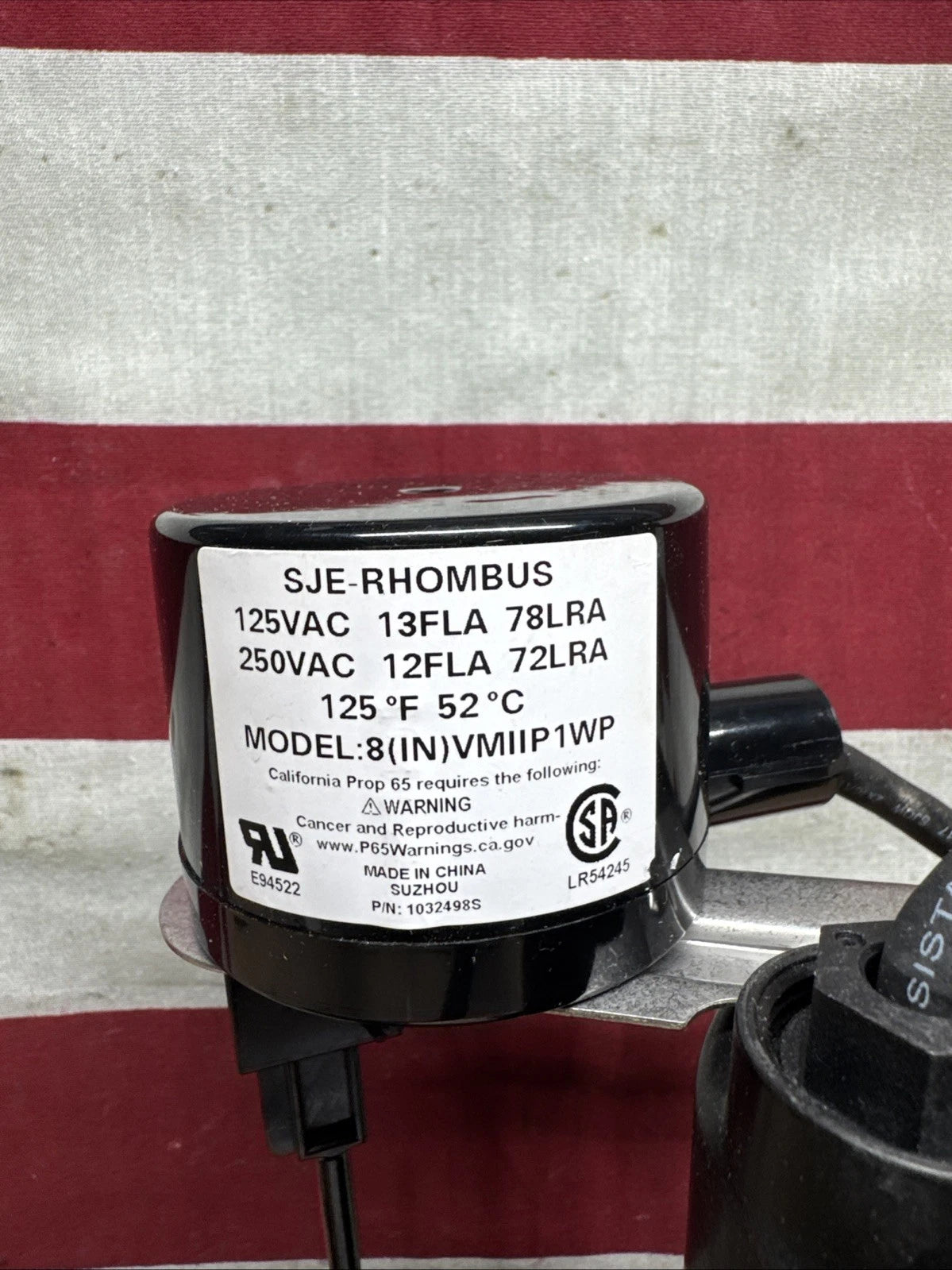 Everbilt HDSP50V 1/2 HP Submersible Sump Pump Thermoplastic Vertical., Open Box.