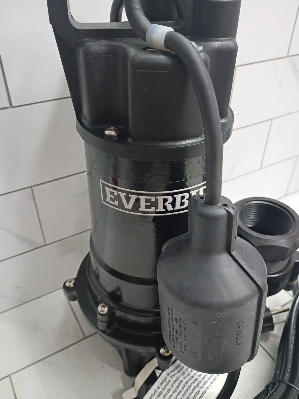 Everbilt HDEFR50W 1/2 HP Effluent Pump. Open Box.