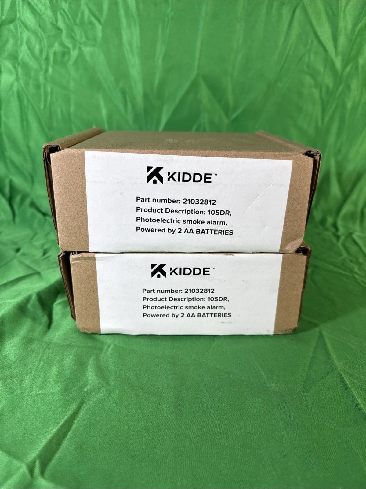 Kidde Smoke Detector, 4-Inch Compact, AA Battery Powered, 10SDR