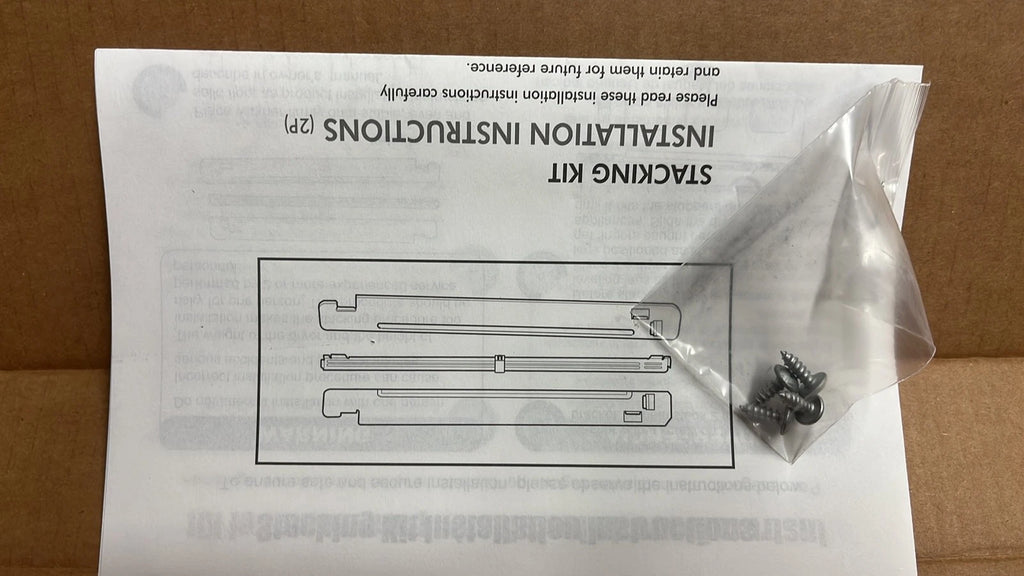 LG KSTK4 27" Washer Dryer Stack Kit