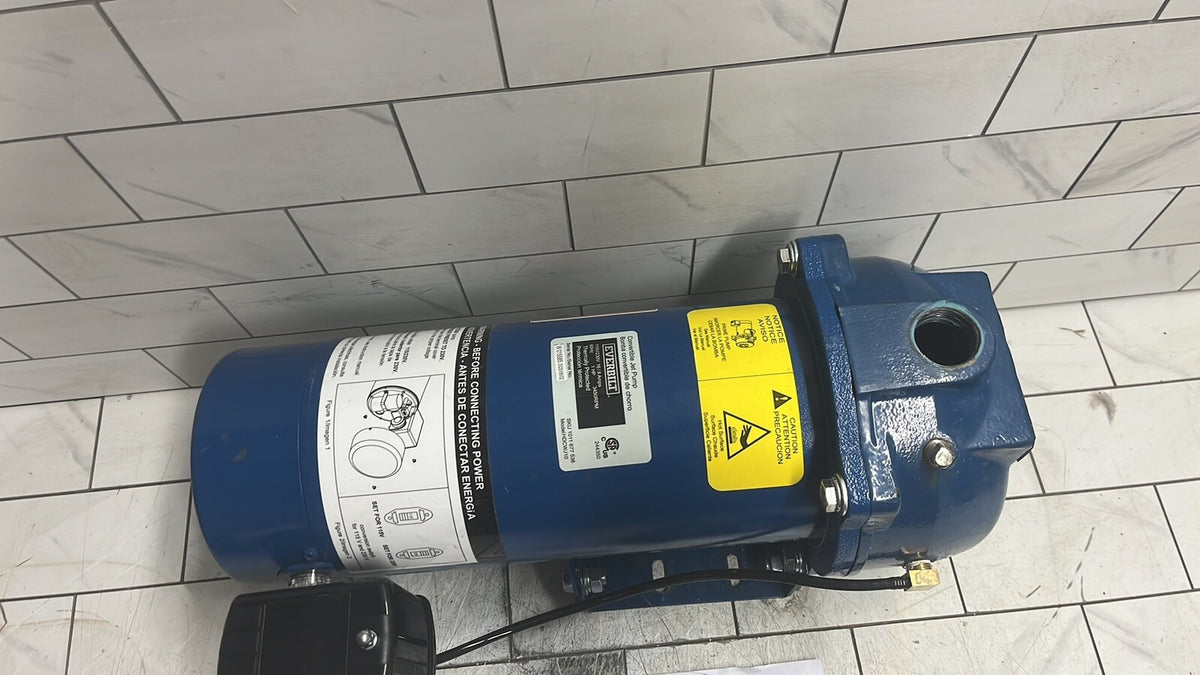 Everbilt HDCWJ10, 1 HP Professional Convertible Jet Pump PARTS ONLY