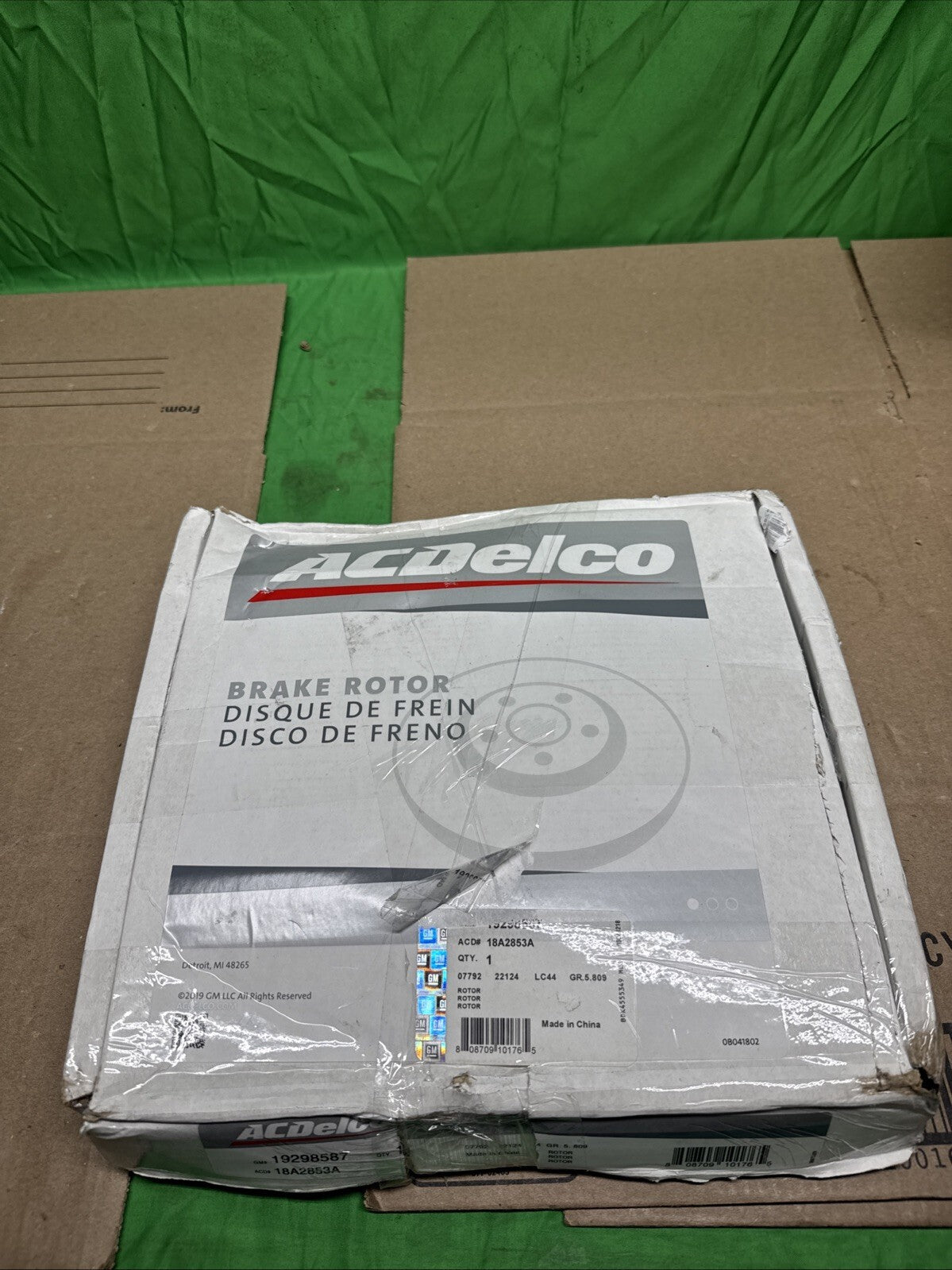 ACDELCO Disc Brake Rotor #18A2853A