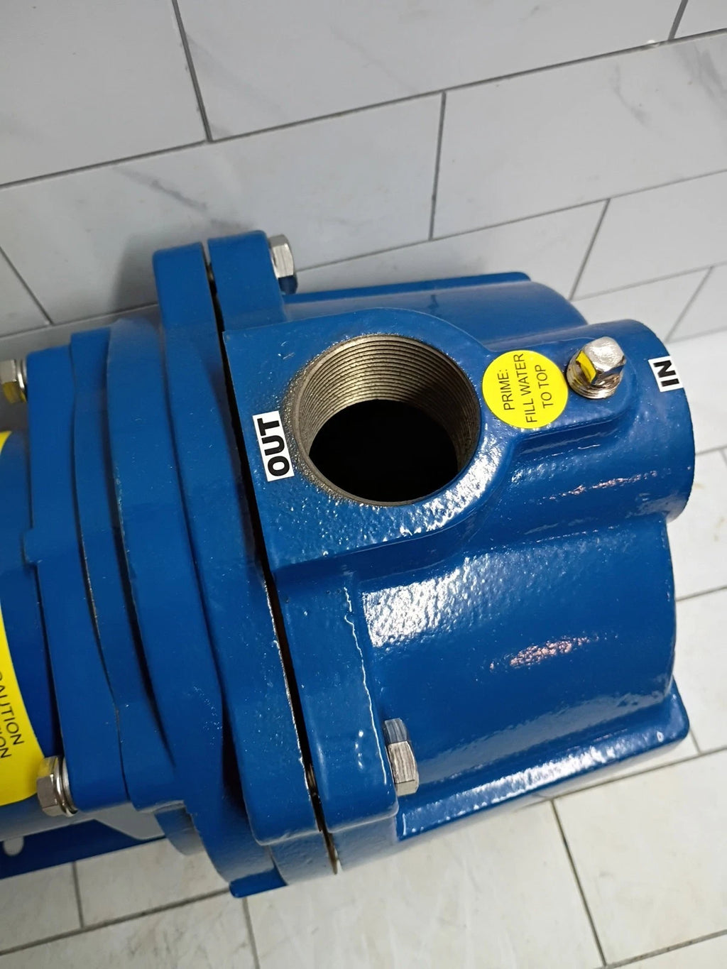 Everbilt HDLS15 1-1/2 HP Dual Voltage Cast Iron Professional Irrigation Pump OB