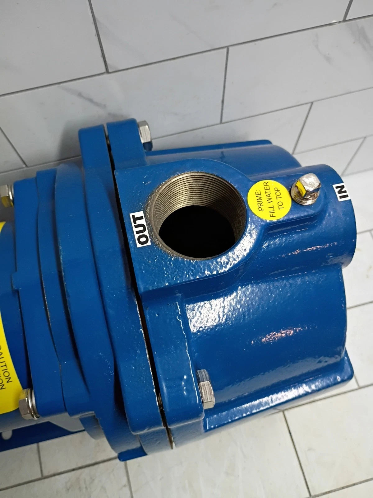 Everbilt HDLS15 1-1/2 HP Dual Voltage Cast Iron Professional Irrigation Pump OB