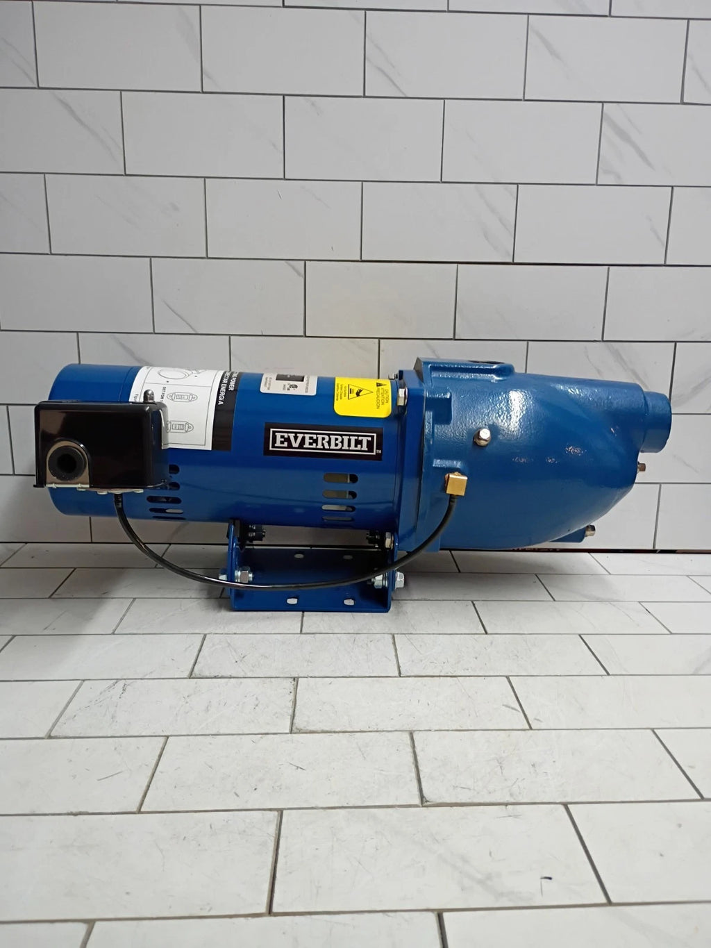 EVERBUILT Shallow Well Jet Pump 3/4 HP 115/230 Cast Iron NEW OPEN BOX
