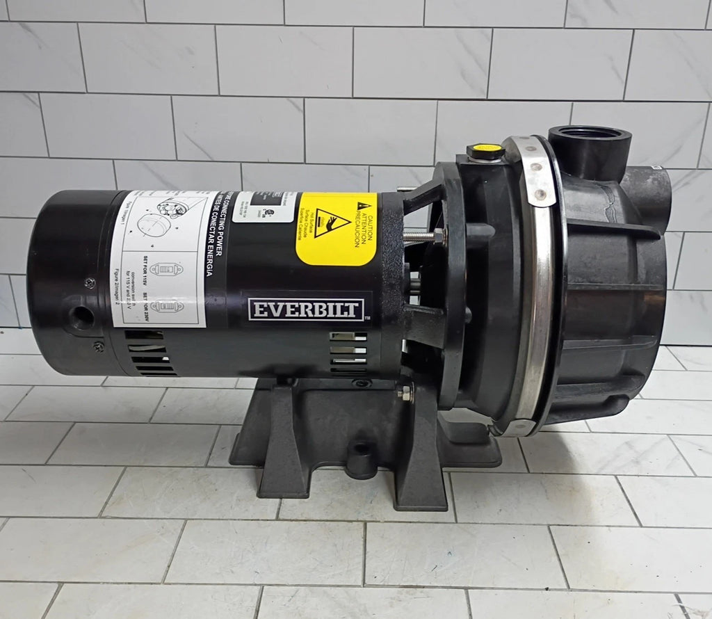 Everbilt HDLS15P Lawn Irrigation Pump Plastic 1-1/2HP 52-GPM, OPEN BOX
