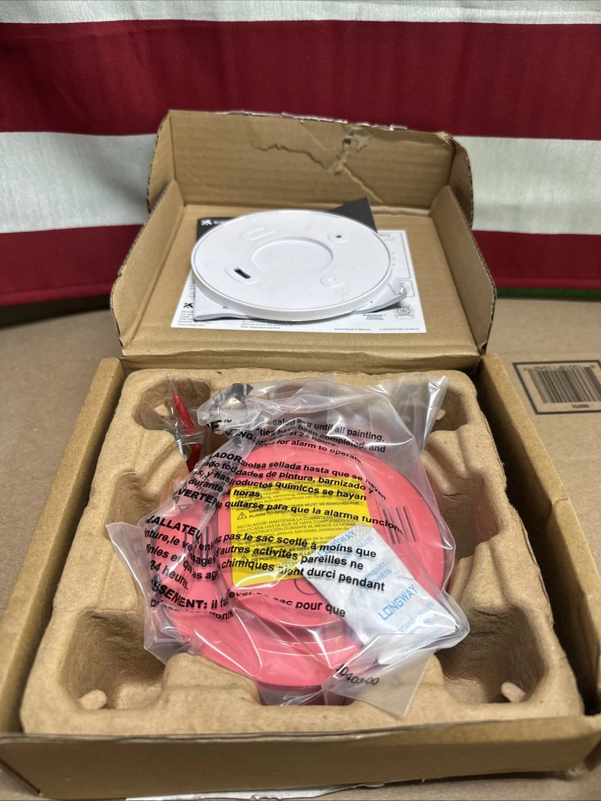 Kidde Smoke & CO Detector, 10-Year Battery, LED Warning Indicators 30CUD10...