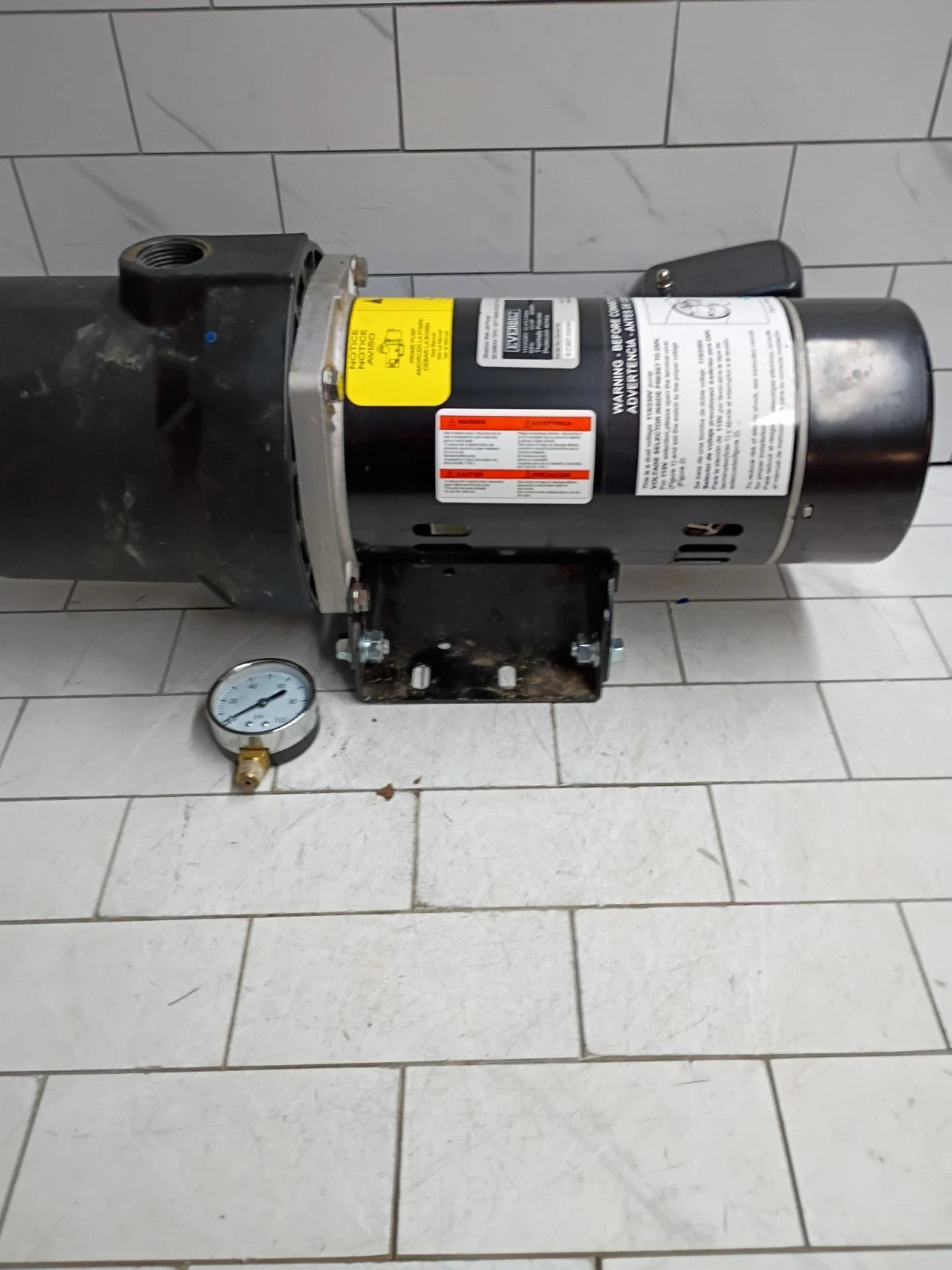 Everbilt HDSWJ5P 1/2 HP Shallow Well Jet Pump FOR PARTS ONLY