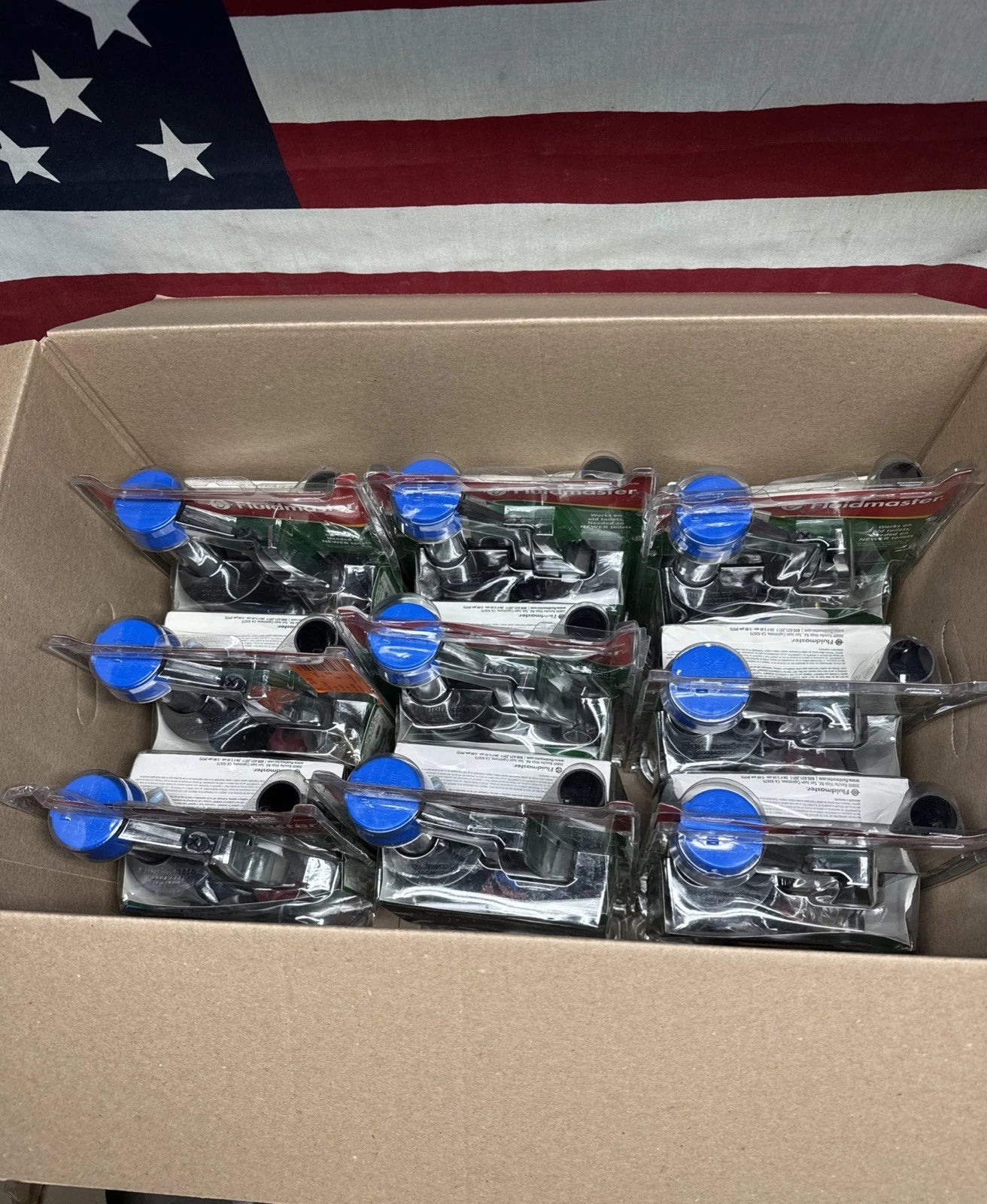 LOT OF 9 Fluidmaster Universal Complete Toilet Rebuild Repair Kit 10" H 400ARHRK