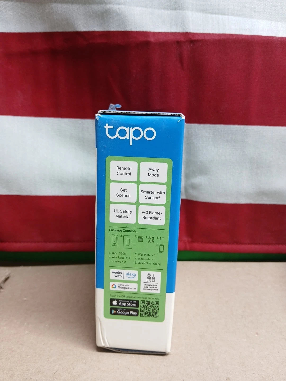 Lot Of 2TP-Link Tapo Smart Wi-Fi Light Switch White Tapo S505 Matter Voice