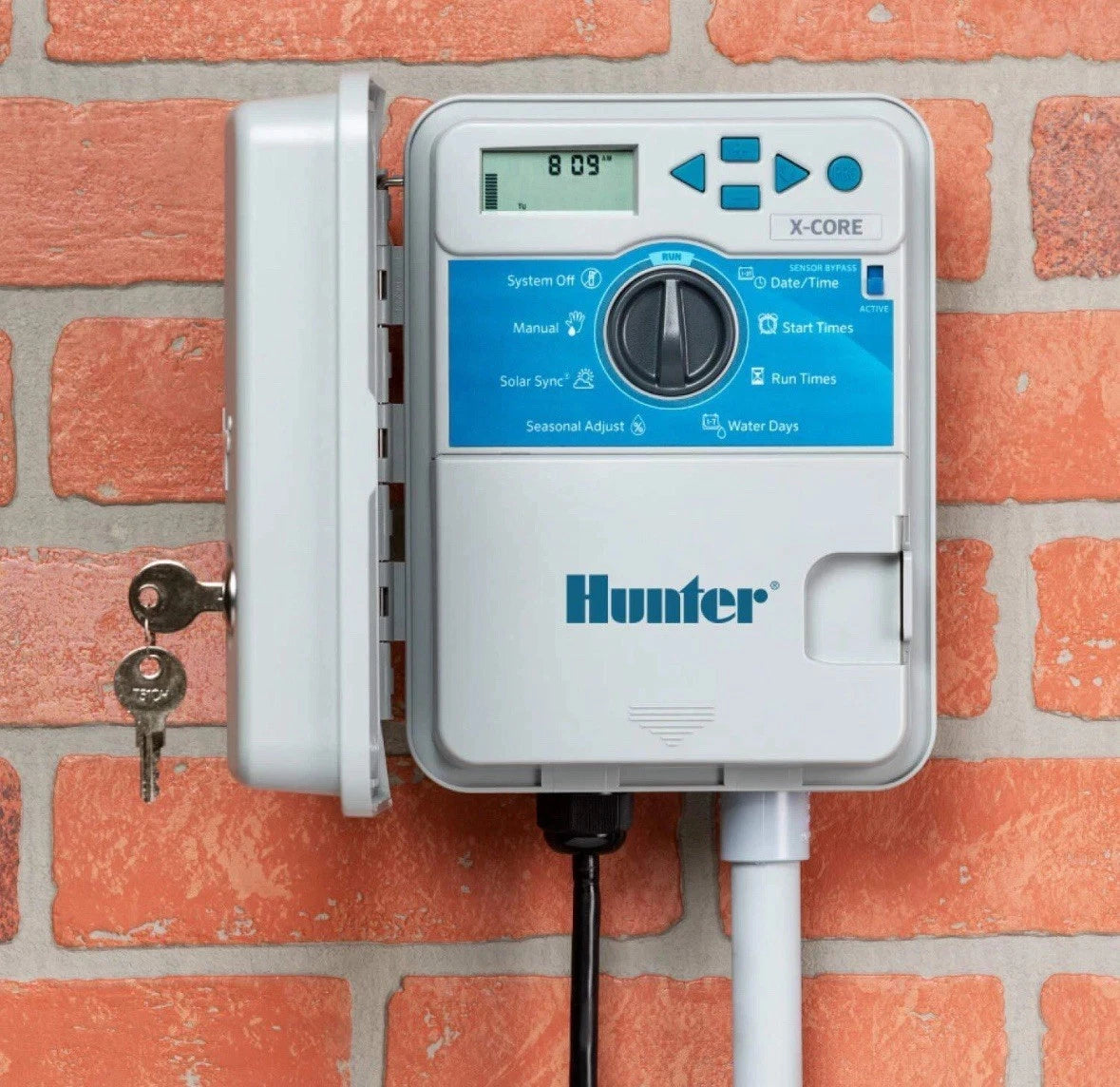 Hunter X Core Smart Irrigation Controller Compatible with ROAM Remote 4 Stations