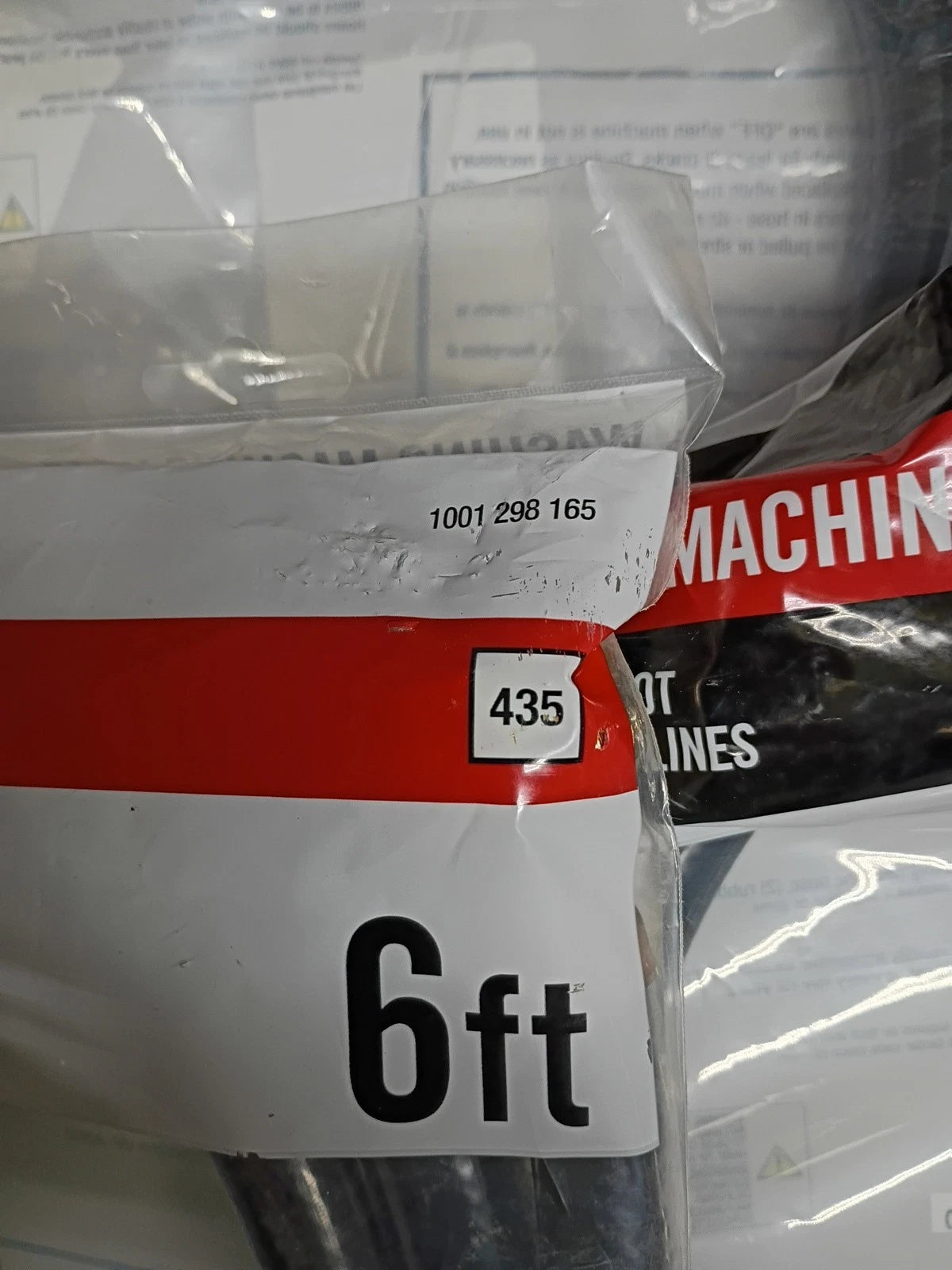 3-PK Everbilt 1001298165 Washing Machine Fill Hose 3/4" FHT x 3/4" FHT x 72", OB