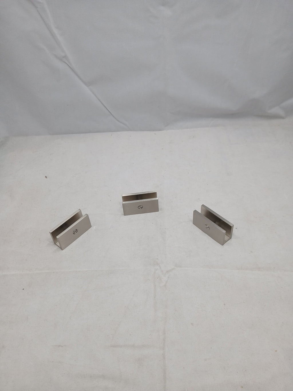 Wall Hinged Frameless Shower Door HINGES Only For 30 in. W x 78 in. H Glass Pane