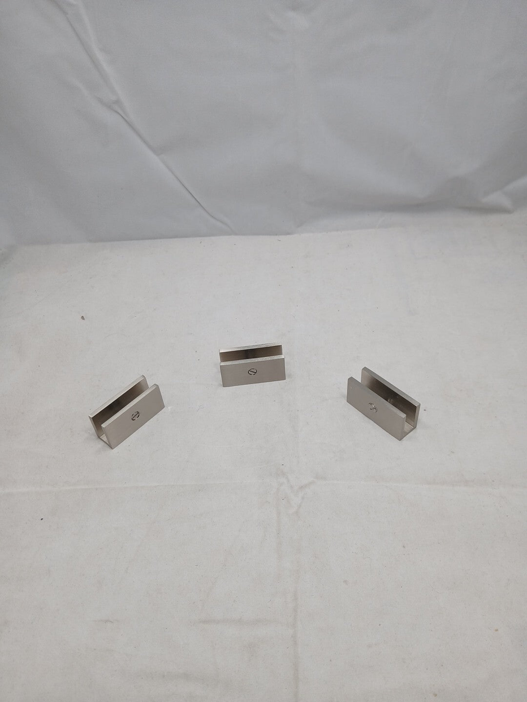 Wall Hinged Frameless Shower Door HINGES Only For 30 in. W x 78 in. H Glass Pane