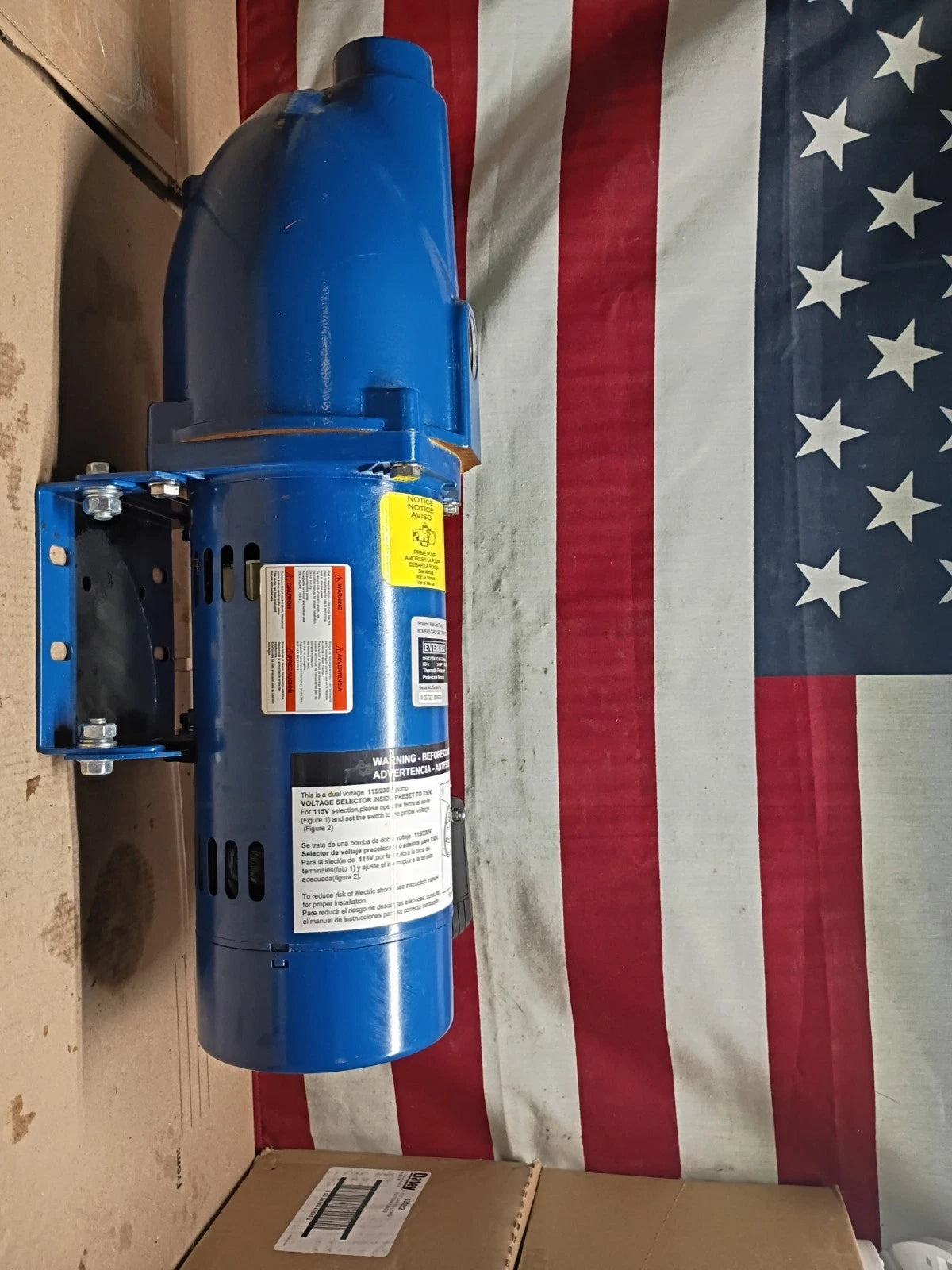 Everbilt HDSWJ7 3/4 HP Cast Iron Shallow Well Jet Pump *For Parts *