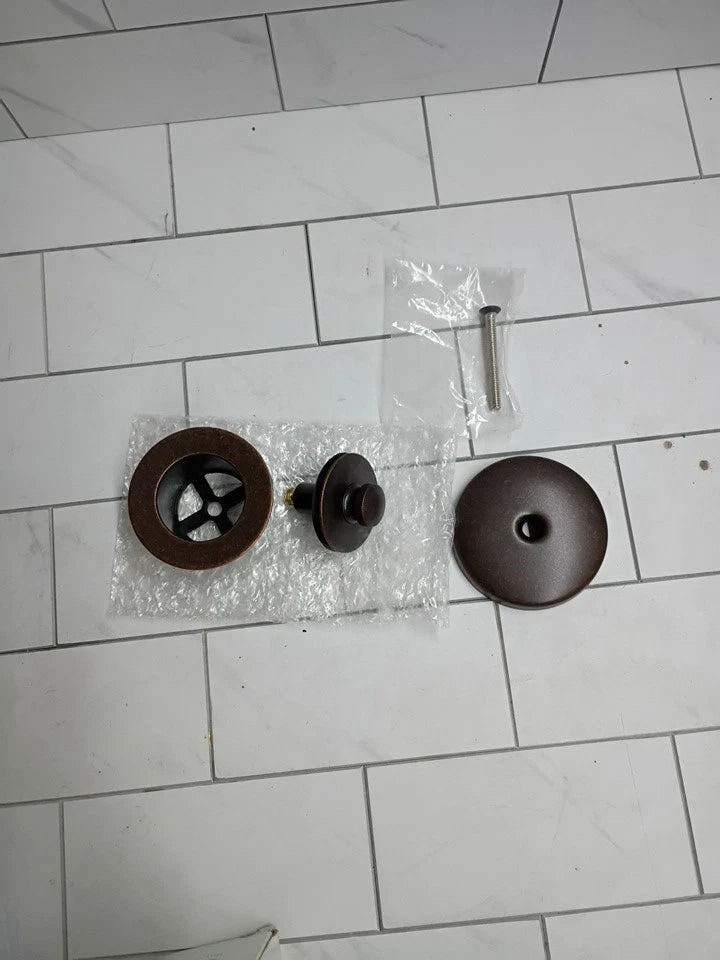 Moen T90331ORB 1-1/2" Threaded Tub Drain Kit Oil Rubbed Bronze New Open Box