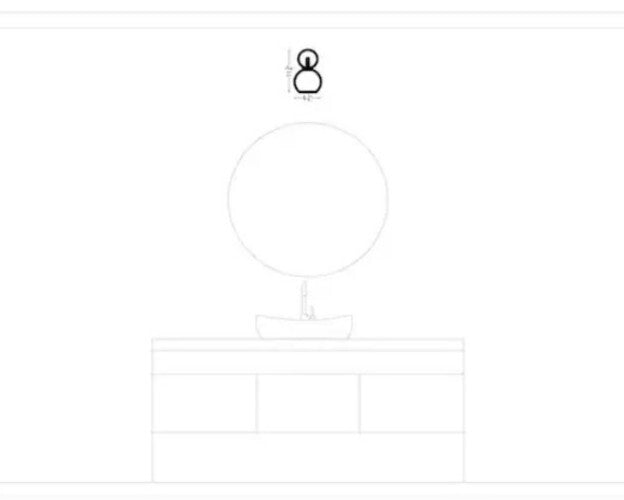 Orley 6.25 in. 1-Light Satin Brass Bathroom Vanity Light Clear Glass Shade OB