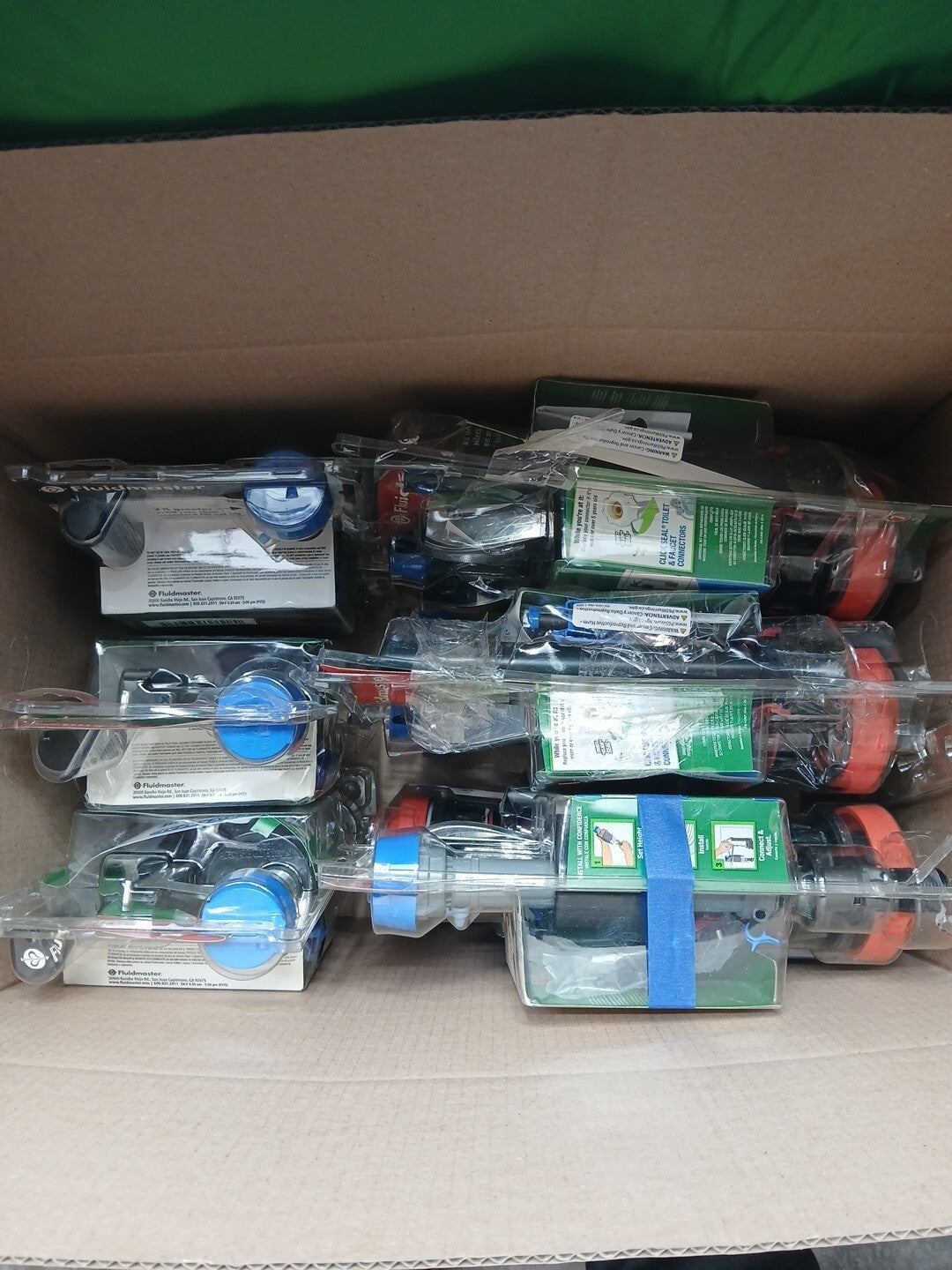 LOT OF 9 Fluidmaster Universal Complete Toilet Rebuild Repair Kit 10" H 400ARHRK