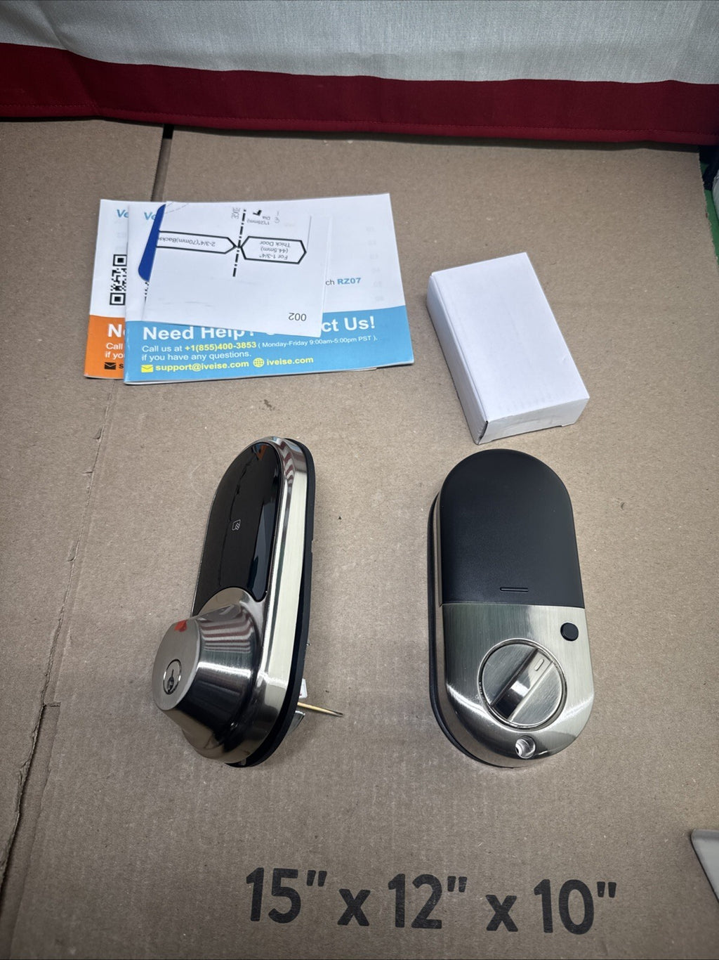 Veise RZ07 Smart Lock App, FingerPrint, Password, Physical Key