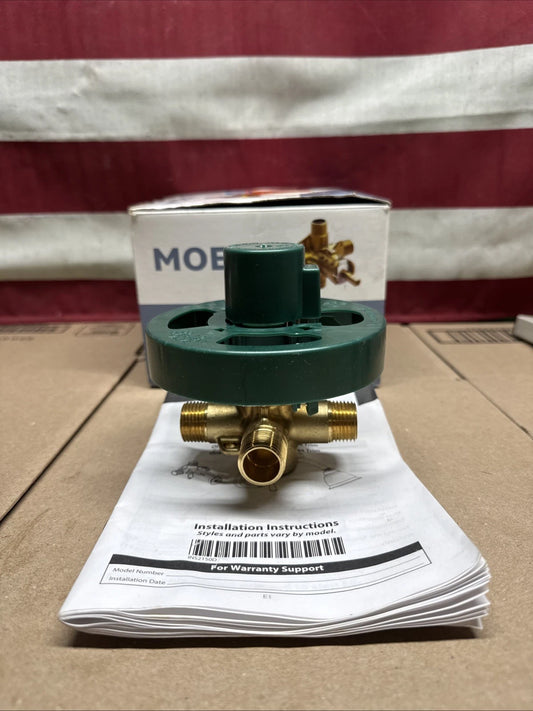 Moen 1/2 Inch Posi-Temp Pressure Balanced Rough-In Tub/shower Valve Model: 82510