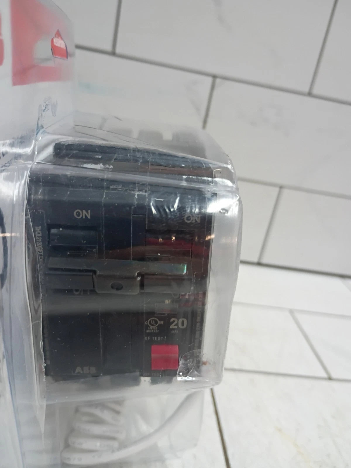 ABB 20 Amp GFCI Ground Fault Circuit Interrupter THQL2120GFTA 2-Pole (Open Box)