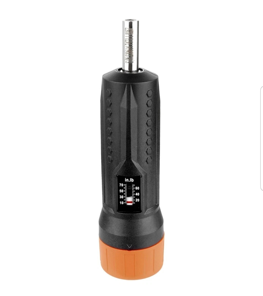 VEVOR Torque Screwdriver 1/4" Range 10-70 in/lb w/ 1 in-lb Increment View Window