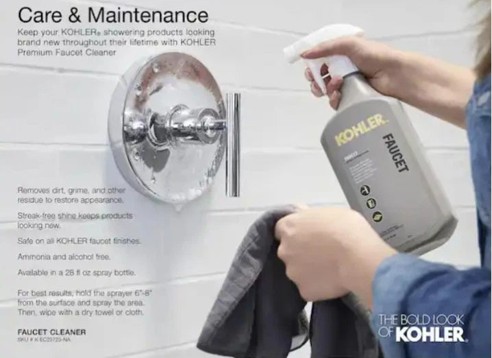 KOHLER Wall-Mount Handshower Holder with Supply Elbow And Check Valve Open Box