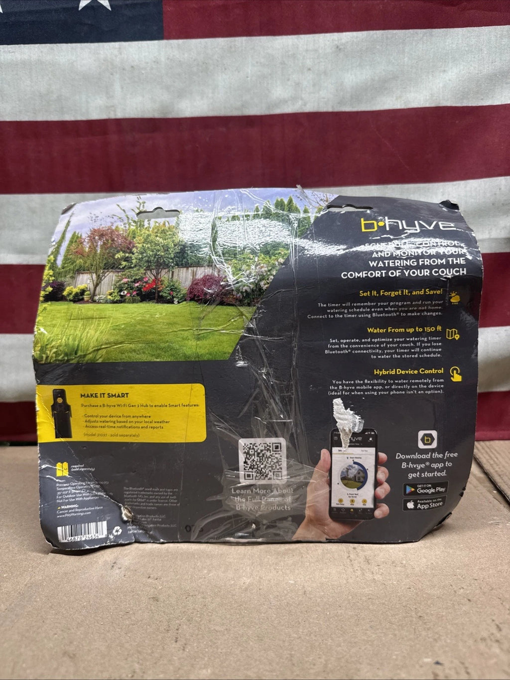 Orbit 24634 B-hyve XD Smart Hose Watering Timer 4-Port Bluetooth BB