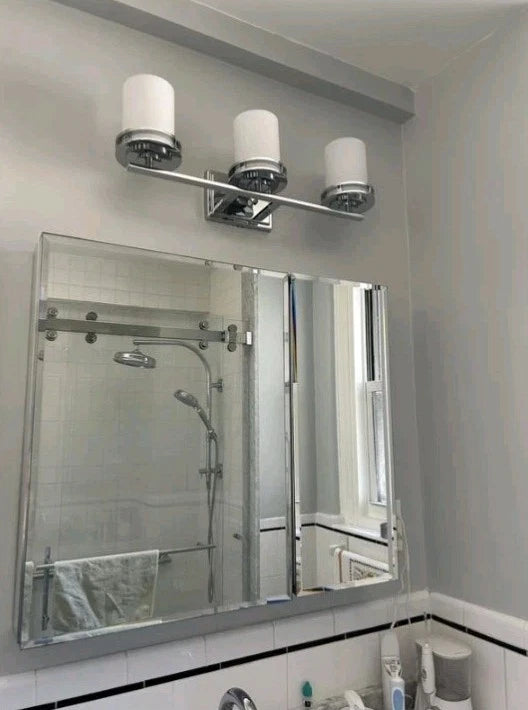 Generation Lighting 4428903-05 Franport 3 Light 21" Chrome Wall Bath Fixture OB
