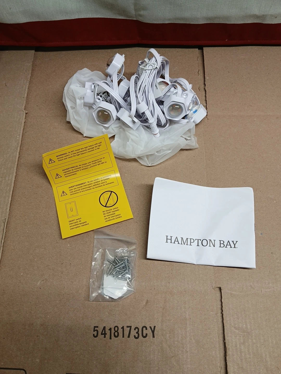 Hampton Bay 10 LED 16.4 ft. EXPANSION KIT