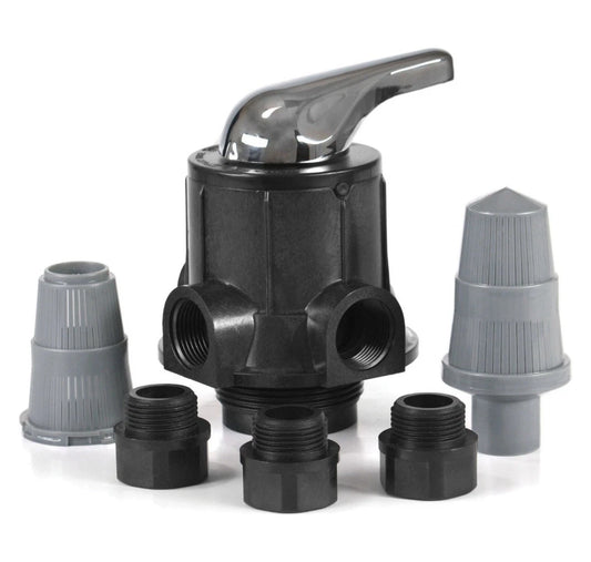 Aquatrol AQT-MFV-1 Water Valve 2.5” Base Manual Filter Valve 1” NPT Metal Handle