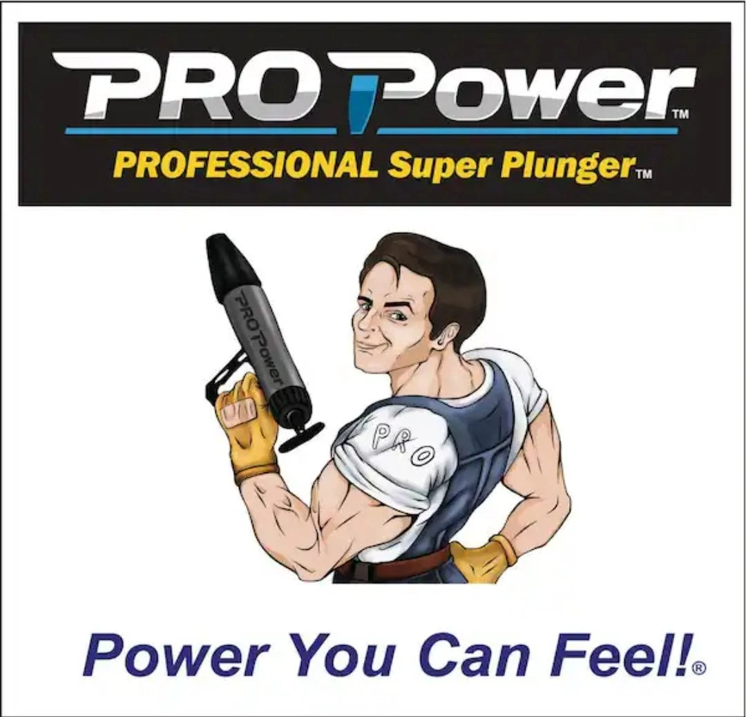 2pck Power Pro Professional Super Plunger OPEN BOX