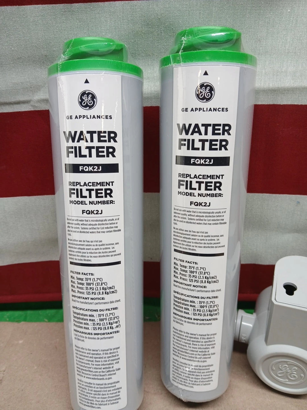 GE GXK255TBN Under Sink Dual Water Filtration System