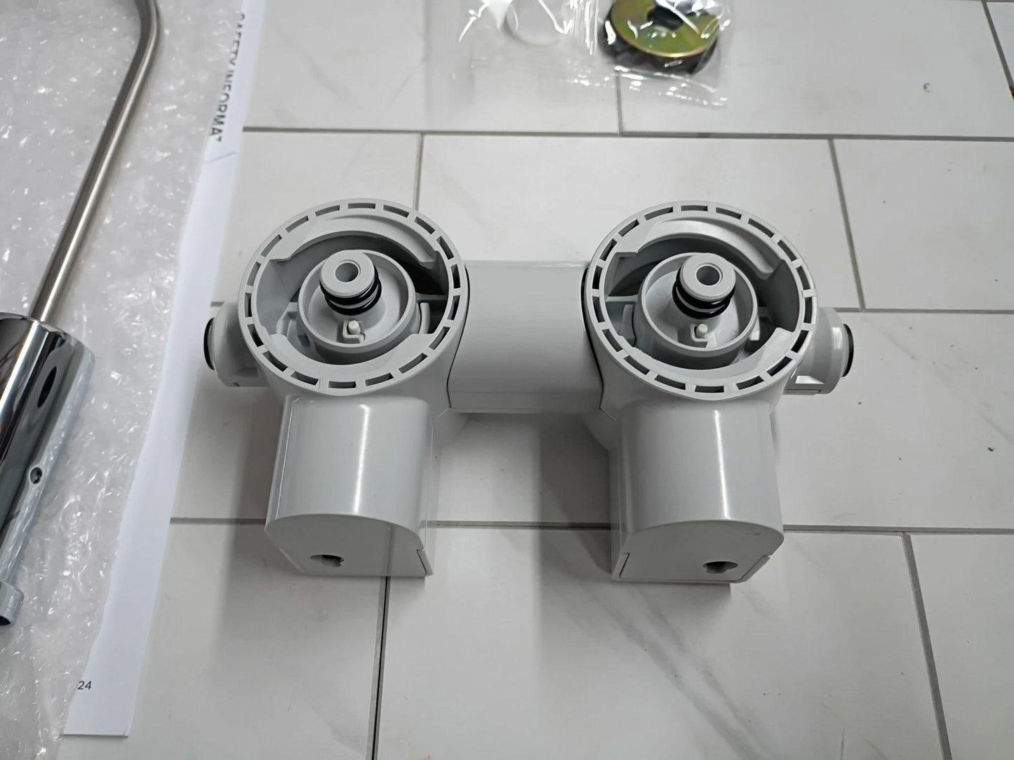 GE Under Sink Dual Stage Water Filtration System with Faucet GXK255TBN