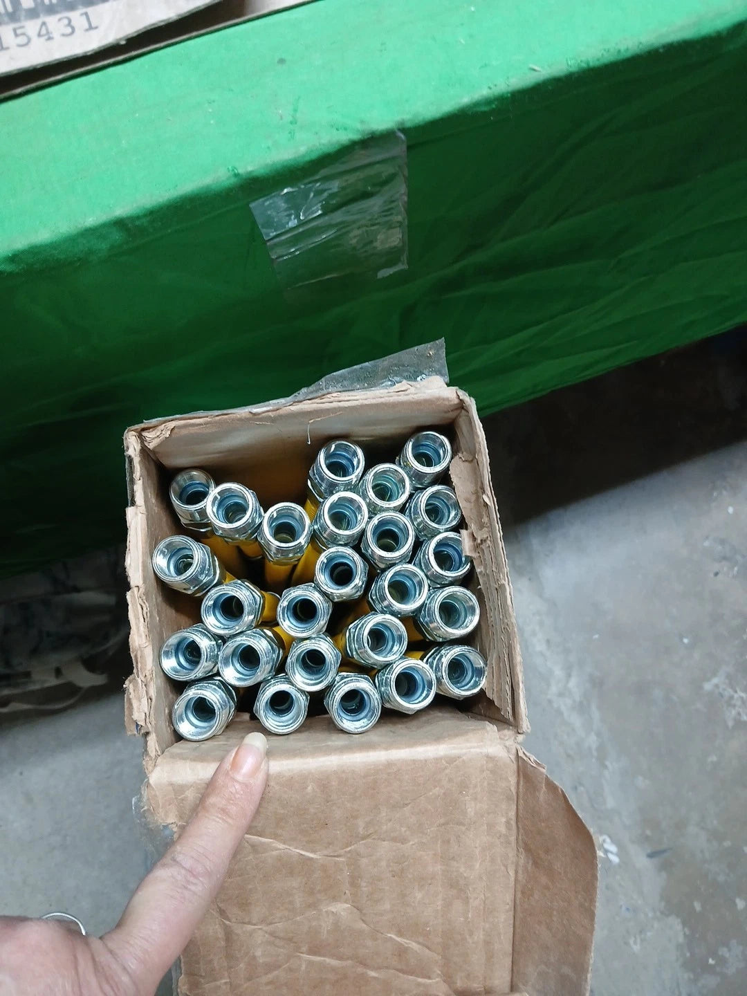 Lot Of 25 Gas Appliance Connector CSSD44-24, SS 1/2"OD (3/8"ID) x 24" 1/2 MIP