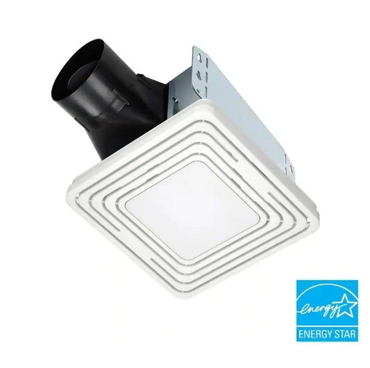 Broan-NuTone BENL5 Roomside Series White, 50 CFM, Bathroom Exhaust Fan New OB