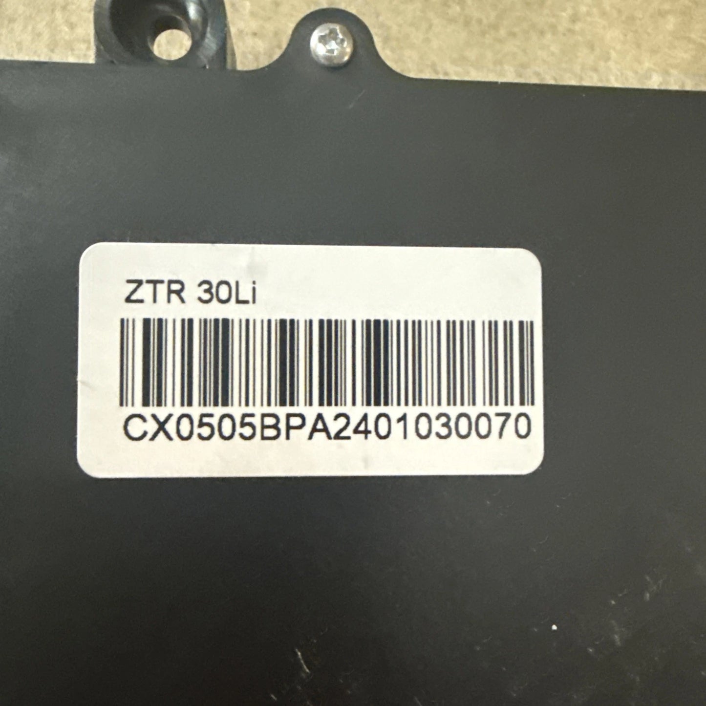 Ryobi Z30LI Display Screen Control Board Computer ZTR 30LI LCD