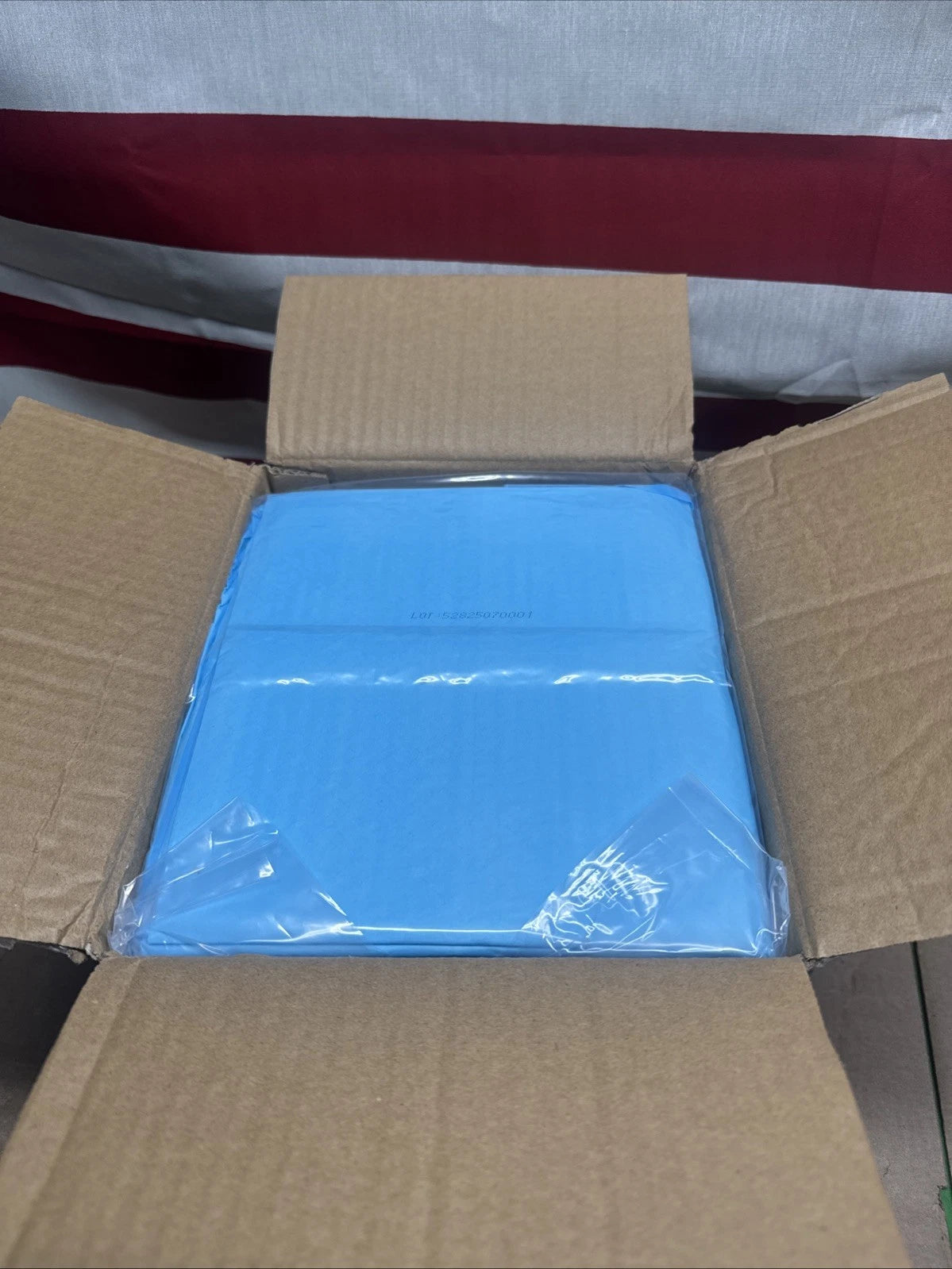 50 Count Medline Light Absorbency Underpad, 23" x 36",, Disposable Bed,