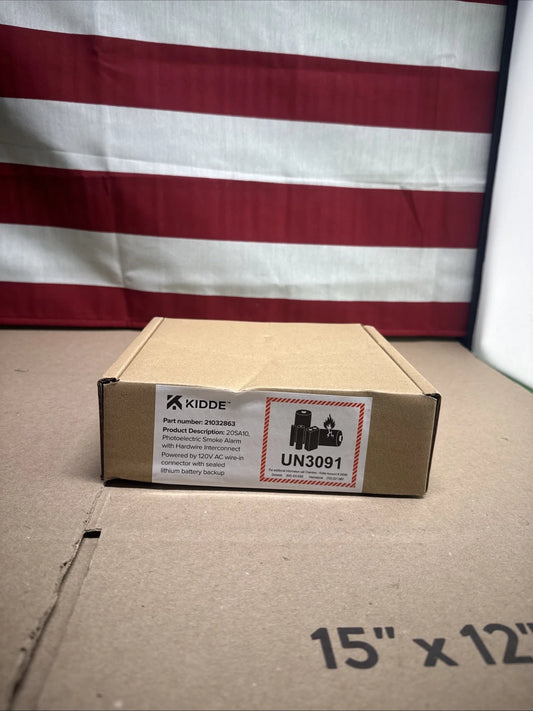 New Kidde 20SA10 Hardwired Smoke Detector, 10-Year Battery, Interconnectable