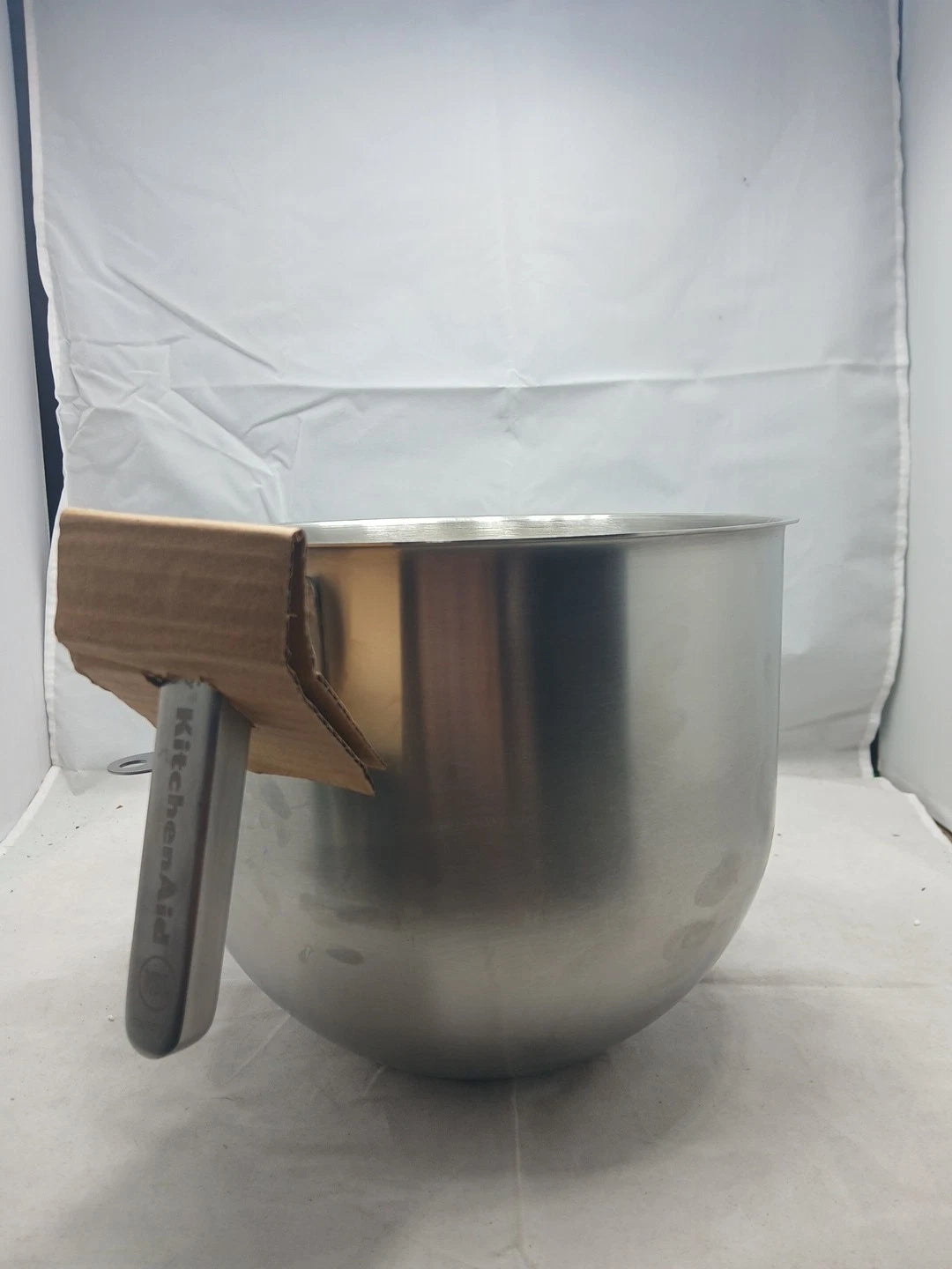 KitchenAid KSMC8QBOWL 8-Quart Mixing Bowl w/ J Hook Handle Stainless Steel, NSF