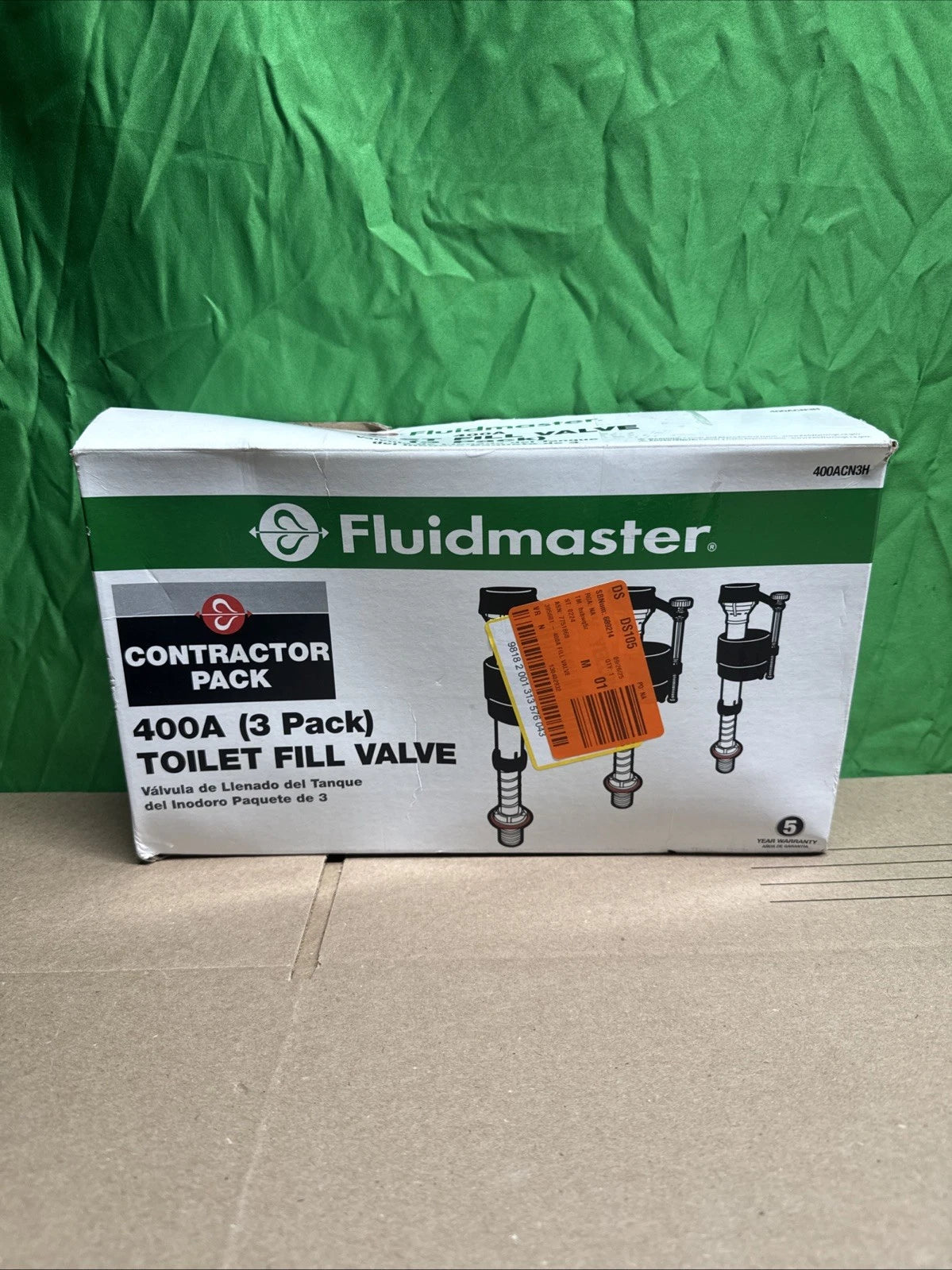 400a Universal Toilet Fill Valve Kit Shank Adjust 9"-14" Fix Noisy Slow Fill 3PK