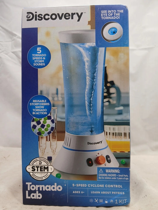 Educational Tornado Lab Build Kit with Realistic Storm Sounds -(used )