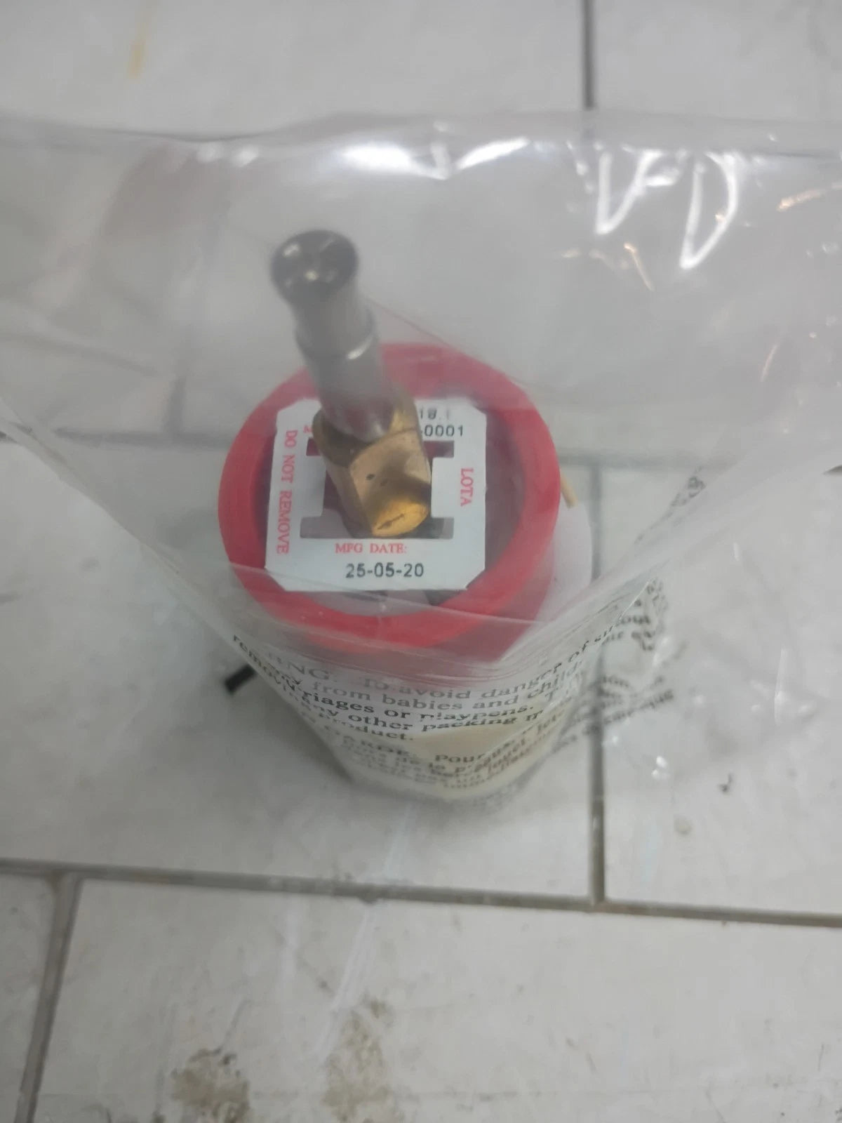 Glacier Bay Tub Shower Cartridge Single Handle Pressure Balance Valve Open Box