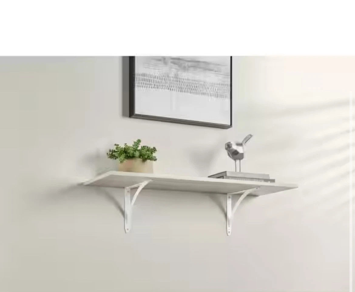 10-PACK Everbilt 10" White Cove Arch Decorative Shelf Brackets NEW