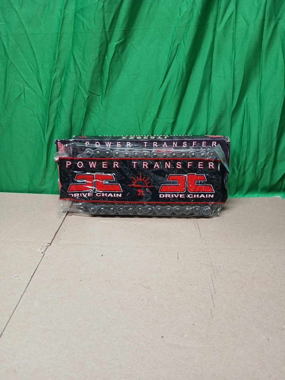JT CHAINS JT525Z3-116RL 525 Z3 - Heavy Duty Drive Chain - 116 Links Black Steel