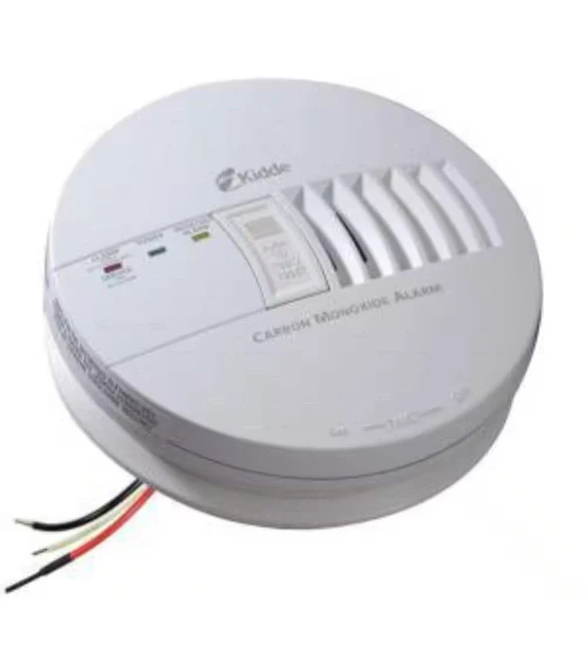 Kidde Carbon Monoxide Alarm 120 V Direct Wire Battery Backup 900-0120