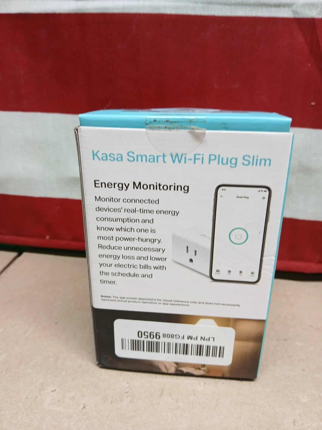 LOT OF 4 TP-Link Kasa Smart Wi-Fi Plug Slim w/ Energy Monitoring (Model KP115 )