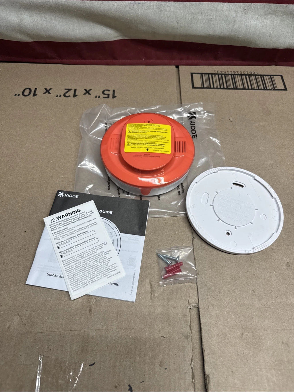 Kidde 30CUDR Detect Smoke & Carbon Monoxide Alarm w/ 2 AA Batteries