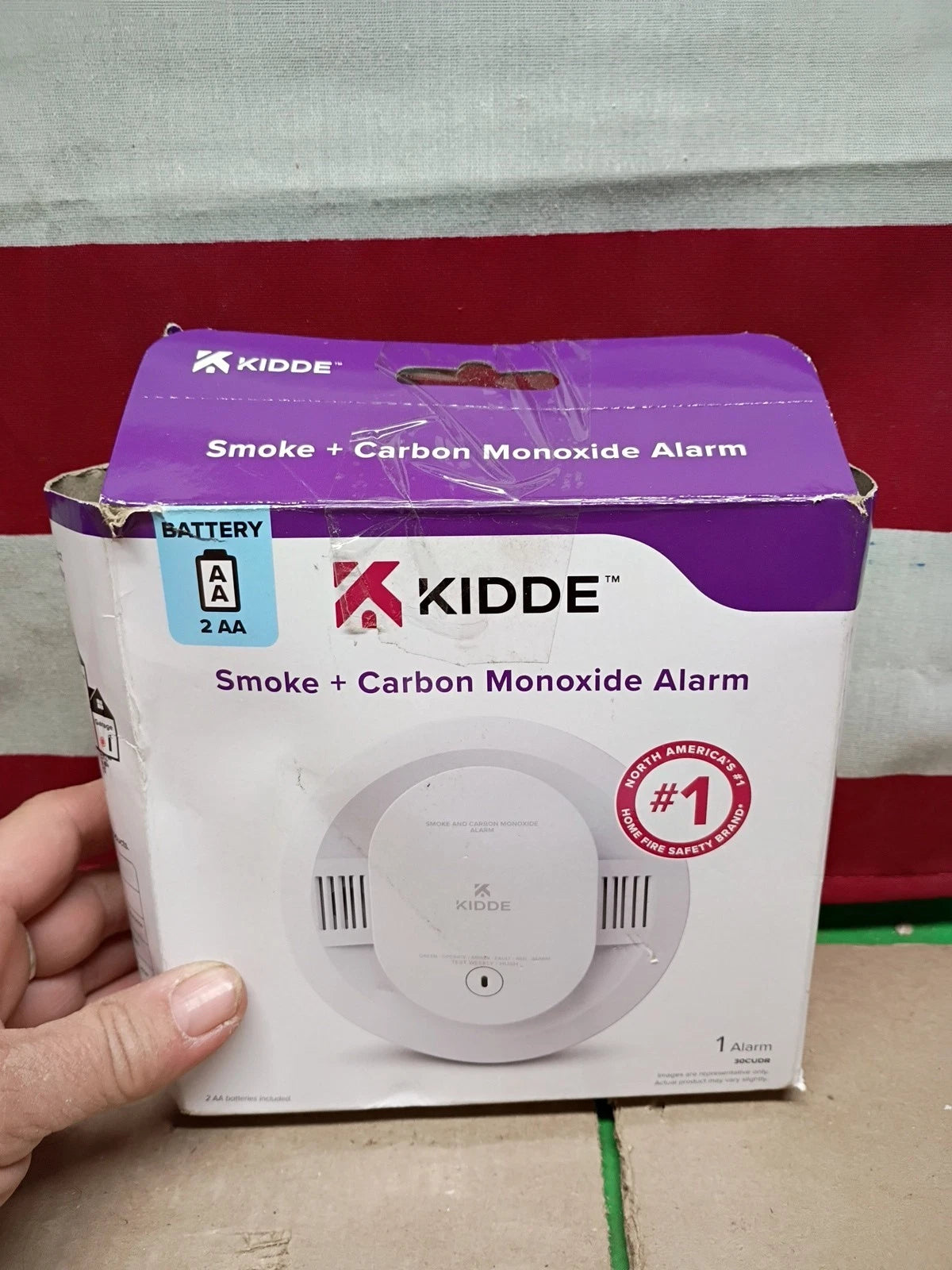 Kidde 30CUAR Detect Smoke +Carbon Monoxide Alarm